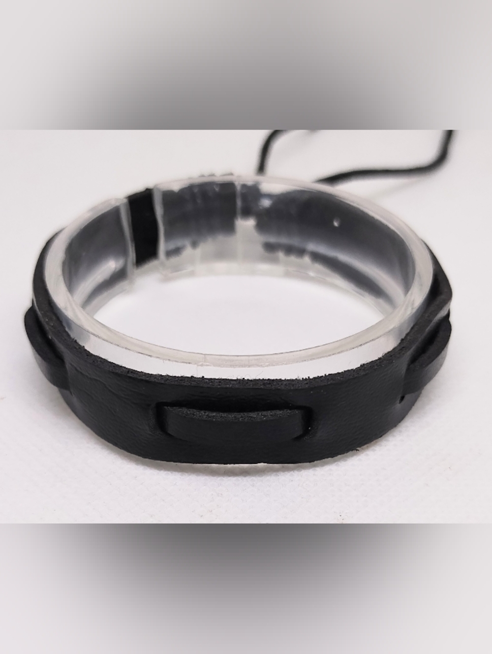 Men's Bracelet‎ Leather Black Layered Jewelry New G9
